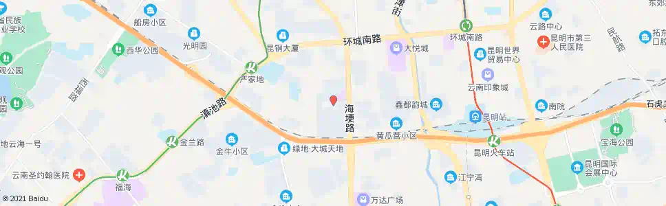昆明云兴路_公交站地图_昆明公交_妙搜公交查询2025