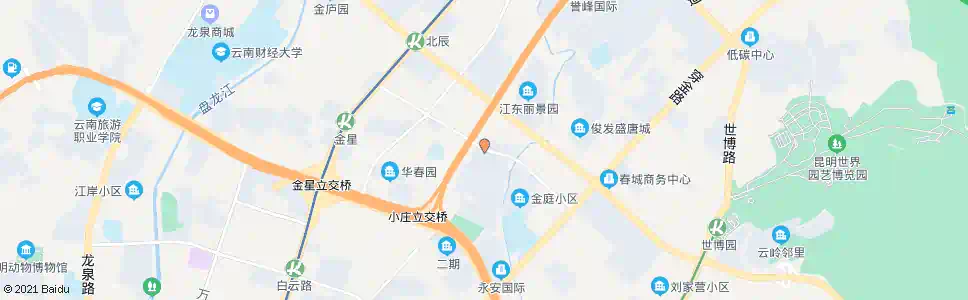 昆明金菊路口金锡路_公交站地图_昆明公交_妙搜公交查询2025