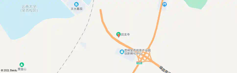 昆明万溪冲小学_公交站地图_昆明公交_妙搜公交查询2025