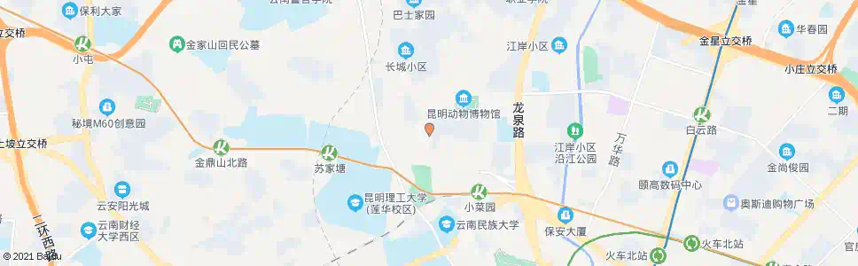 昆明教益路口教场东路_公交站地图_昆明公交_妙搜公交查询2025