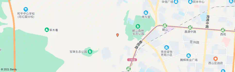昆明昭宗大村_公交站地图_昆明公交_妙搜公交查询2025