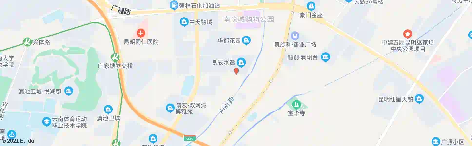 昆明逸雅路_公交站地图_昆明公交_妙搜公交查询2025