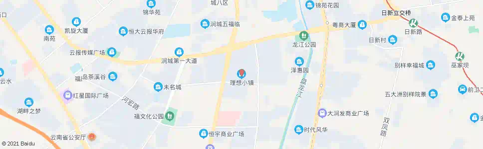 昆明前卫营(理想小镇)_公交站地图_昆明公交_妙搜公交查询2025