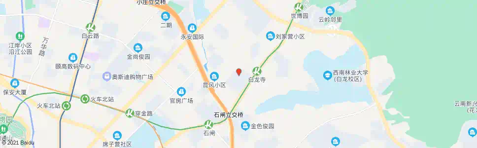 昆明佳园小区_公交站地图_昆明公交_妙搜公交查询2025