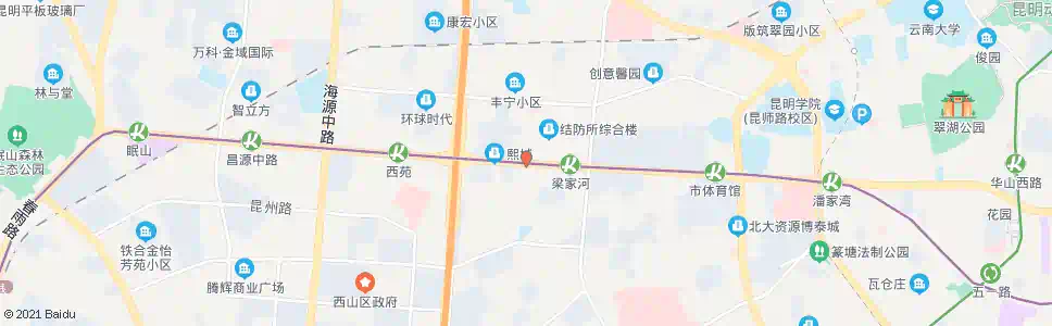昆明近华浦路口_公交站地图_昆明公交_妙搜公交查询2025