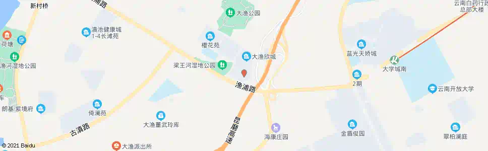 昆明月角大村_公交站地图_昆明公交_妙搜公交查询2025