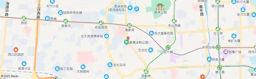 昆明篆塘(昆医附一院)_公交站地图_昆明公交_妙搜公交查询2025