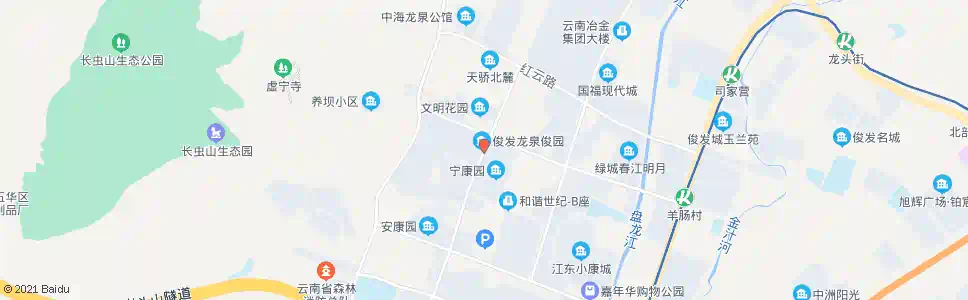 昆明右营_公交站地图_昆明公交_妙搜公交查询2025