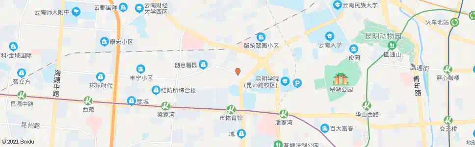 昆明茭菱路_公交站地图_昆明公交_妙搜公交查询2025