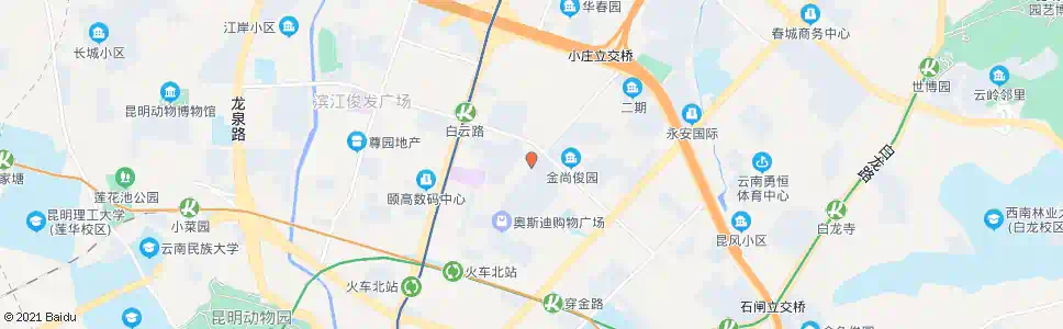 昆明王旗营(万宏路)_公交站地图_昆明公交_妙搜公交查询2025