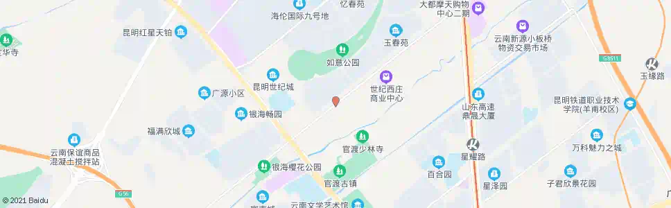 昆明世纪大澡堂_公交站地图_昆明公交_妙搜公交查询2025
