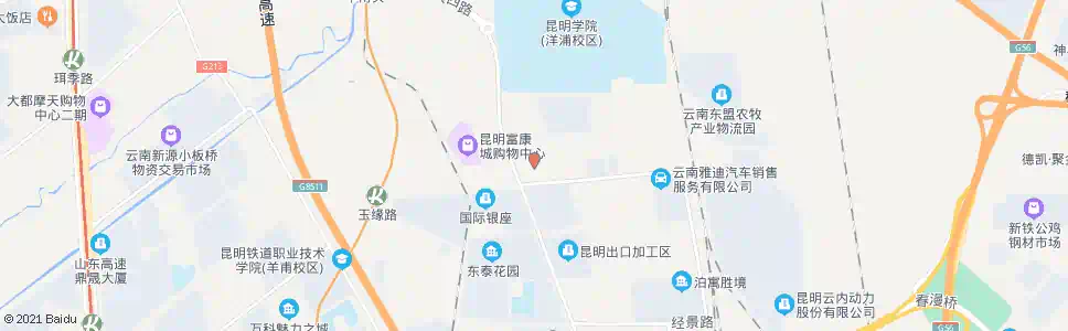 昆明珥玑路口(众天商务)_公交站地图_昆明公交_妙搜公交查询2025