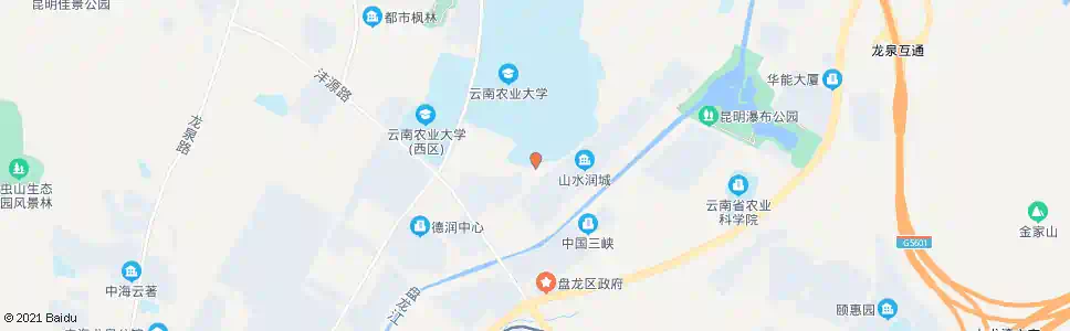 昆明昆明铣床厂_公交站地图_昆明公交_妙搜公交查询2025