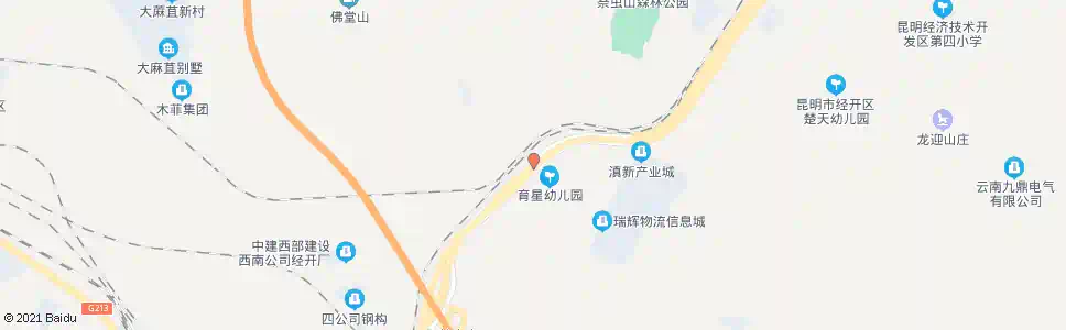 昆明小石坝_公交站地图_昆明公交_妙搜公交查询2025