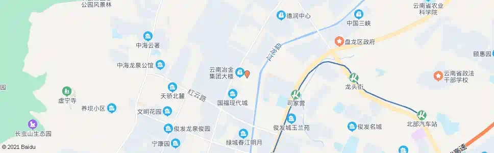 昆明金水湾小区_公交站地图_昆明公交_妙搜公交查询2025