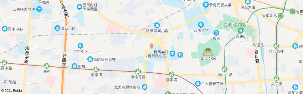 昆明茭菱路西_公交站地图_昆明公交_妙搜公交查询2025