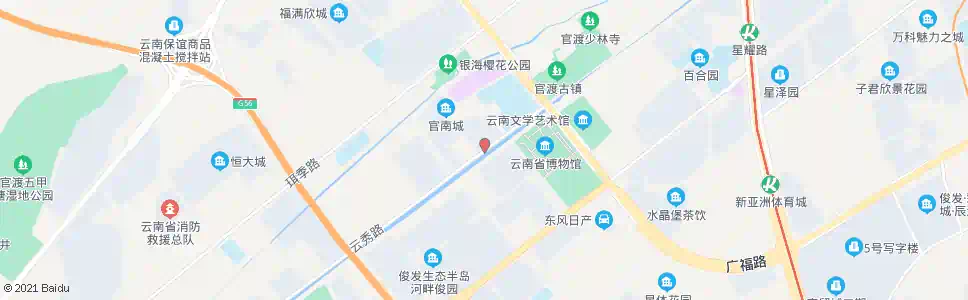 昆明官渡区政府_公交站地图_昆明公交_妙搜公交查询2025