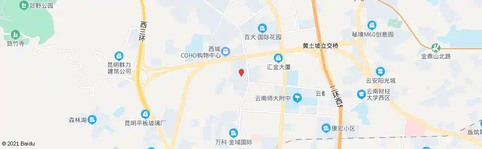 昆明昌源路口(假日城市小区)_公交站地图_昆明公交_妙搜公交查询2025