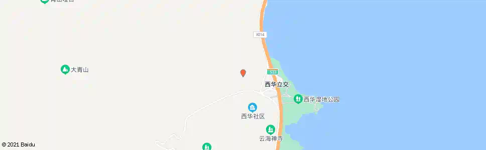 昆明西华村(红莲村老年活动中心)_公交站地图_昆明公交_妙搜公交查询2025