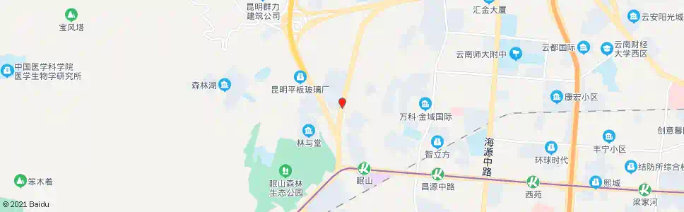 昆明昭宗路口_公交站地图_昆明公交_妙搜公交查询2025