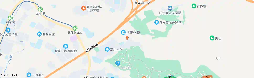 昆明溪麓南郡小区_公交站地图_昆明公交_妙搜公交查询2025