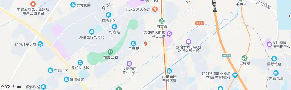 昆明珥季路中段_公交站地图_昆明公交_妙搜公交查询2025