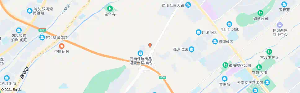 昆明丁家村_公交站地图_昆明公交_妙搜公交查询2025