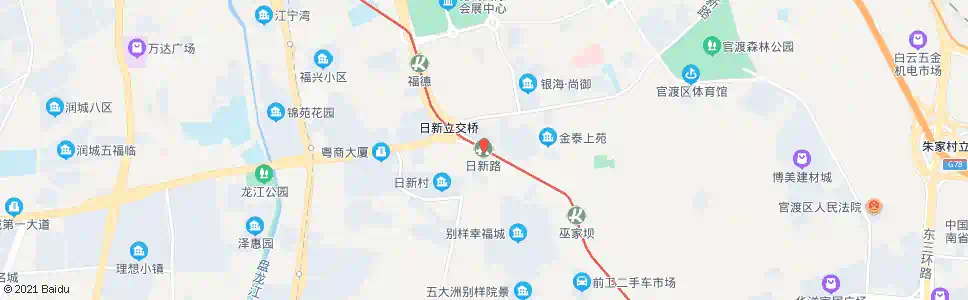 昆明日新路站_公交站地图_昆明公交_妙搜公交查询2025