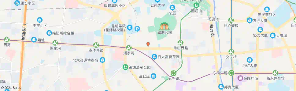 昆明五华监狱_公交站地图_昆明公交_妙搜公交查询2025