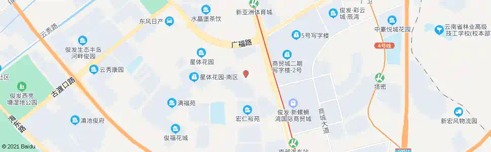 昆明宏仁村_公交站地图_昆明公交_妙搜公交查询2025