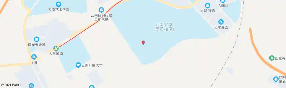 昆明仰止楼(桦苑路口)_公交站地图_昆明公交_妙搜公交查询2025