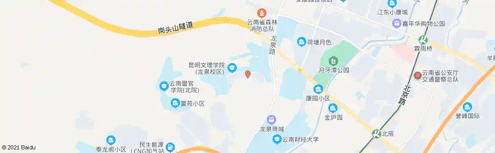 昆明名匠誉峰小区_公交站地图_昆明公交_妙搜公交查询2025
