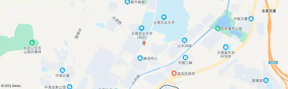 昆明小康大道口沣源路_公交站地图_昆明公交_妙搜公交查询2025