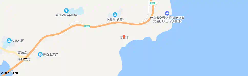 昆明浪泥湾_公交站地图_昆明公交_妙搜公交查询2025