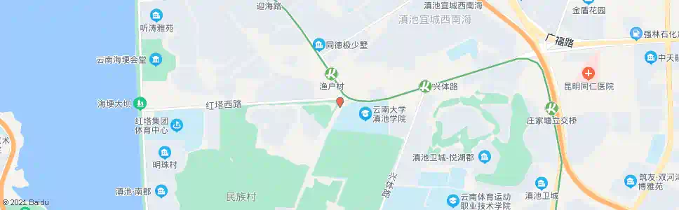 昆明红塔东路口滇池路_公交站地图_昆明公交_妙搜公交查询2025