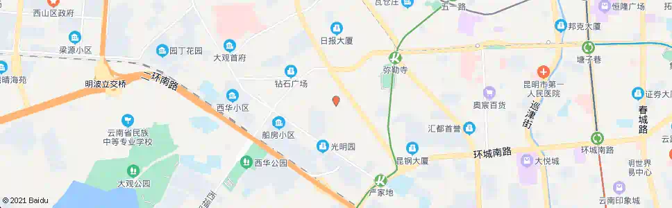 昆明刘家营(安康路)_公交站地图_昆明公交_妙搜公交查询2025