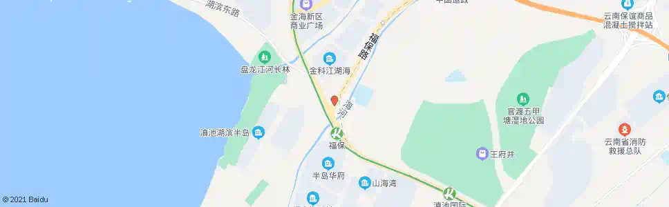 昆明环湖东路口前兴路_公交站地图_昆明公交_妙搜公交查询2025
