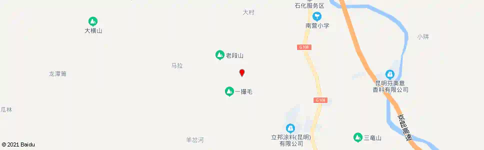 昆明西冲村_公交站地图_昆明公交_妙搜公交查询2025
