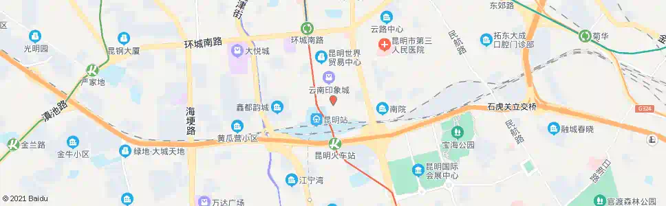 昆明公汽大板桥车场_公交站地图_昆明公交_妙搜公交查询2025
