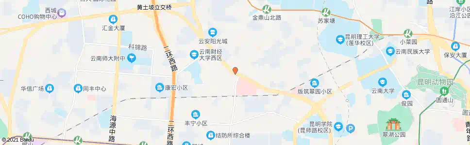 昆明西园路口(滇缅大道)_公交站地图_昆明公交_妙搜公交查询2025