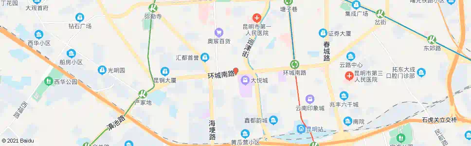 昆明双龙桥_公交站地图_昆明公交_妙搜公交查询2025
