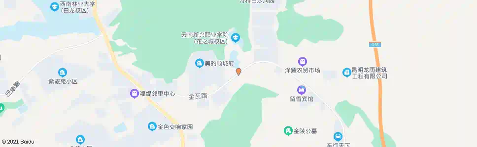 昆明东郊黄土坡_公交站地图_昆明公交_妙搜公交查询2025