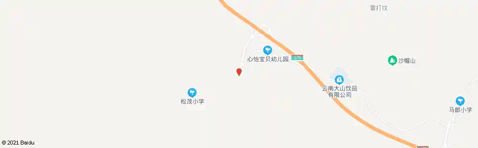 昆明松茂村_公交站地图_昆明公交_妙搜公交查询2025