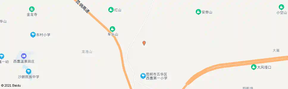 昆明桃园小村_公交站地图_昆明公交_妙搜公交查询2025