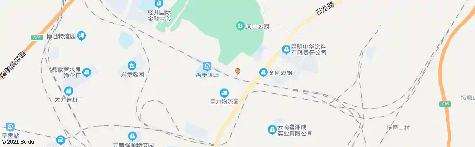 昆明信息产业基地车场_公交站地图_昆明公交_妙搜公交查询2025