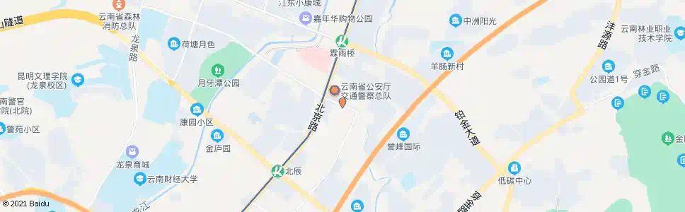 昆明江东花园(江东花园北路)_公交站地图_昆明公交_妙搜公交查询2025
