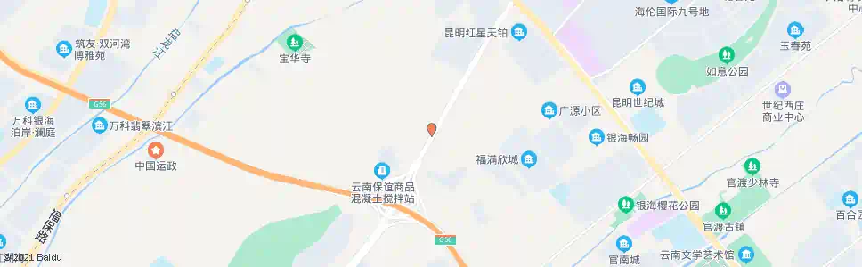 昆明后沟河桥_公交站地图_昆明公交_妙搜公交查询2025