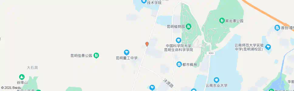 昆明茨坝新村_公交站地图_昆明公交_妙搜公交查询2025