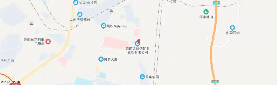 昆明春蔓大道_公交站地图_昆明公交_妙搜公交查询2025