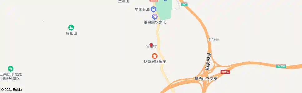昆明陡坡村_公交站地图_昆明公交_妙搜公交查询2025